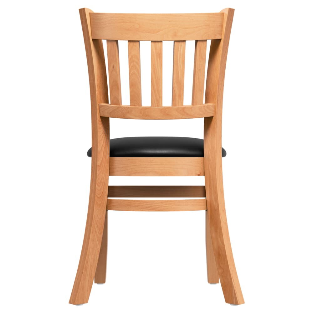 Vertical Slat Wood Chair