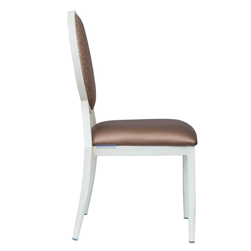 Deco Lotus Back Aluminum Chair