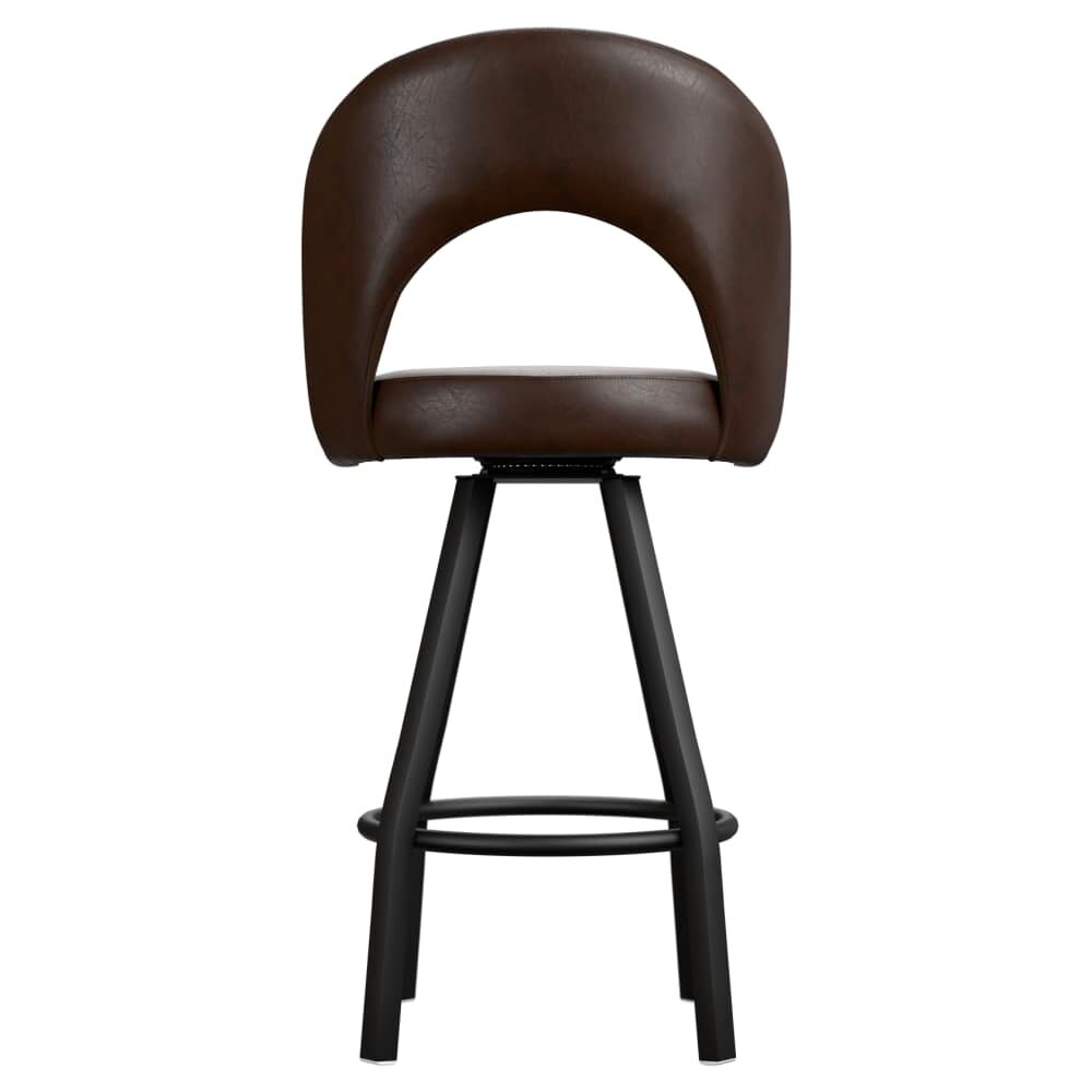 Yali Bucket Swivel Bar Stool