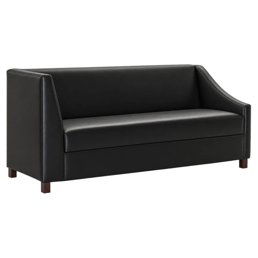 Booth selection, Hudson Modular with wood legs