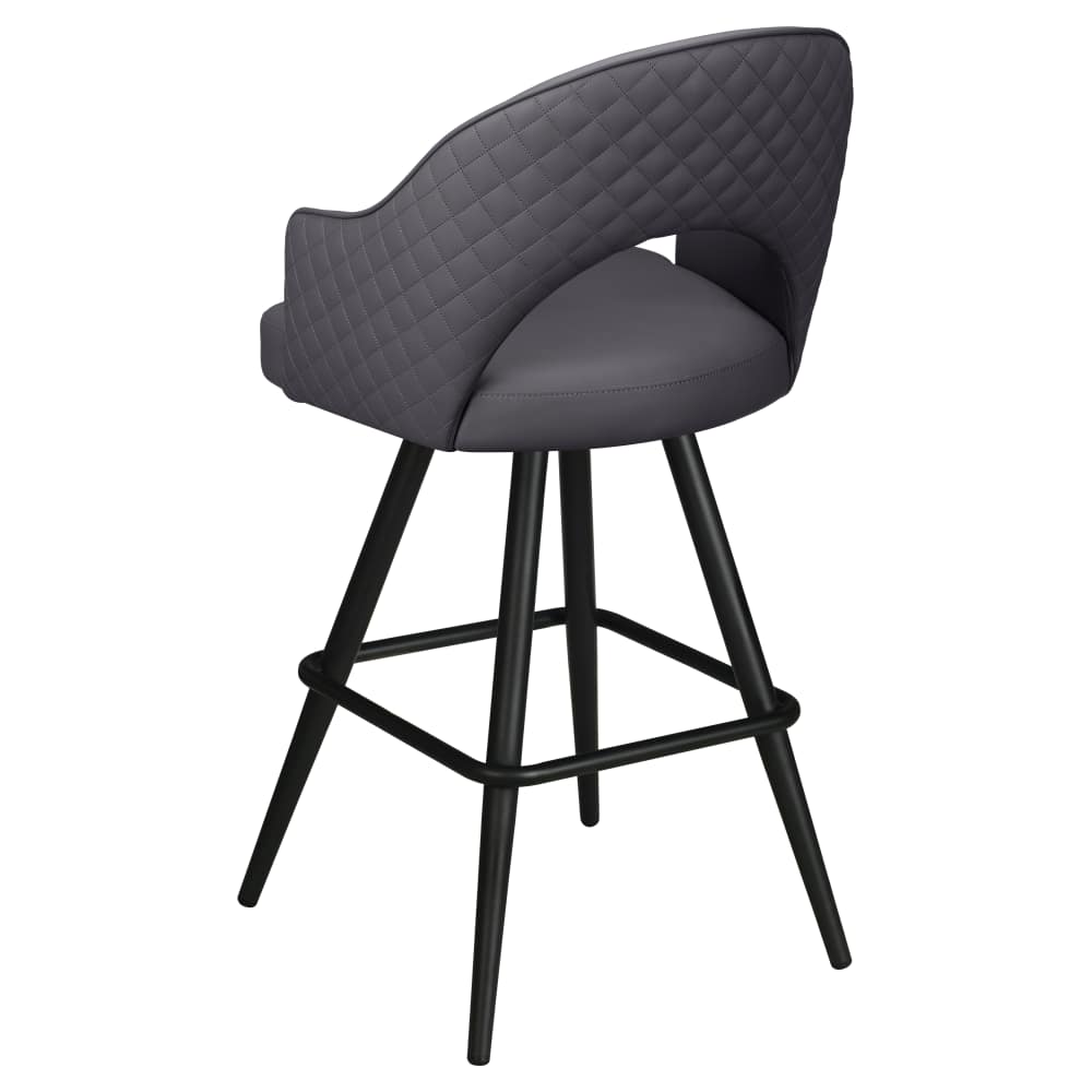 Bar stool selection, Invicta Bucket swivel with square frame