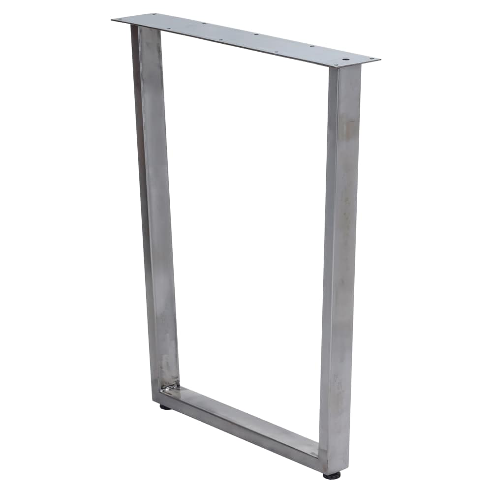 Dining table selection, Trapezoid industrial Leg