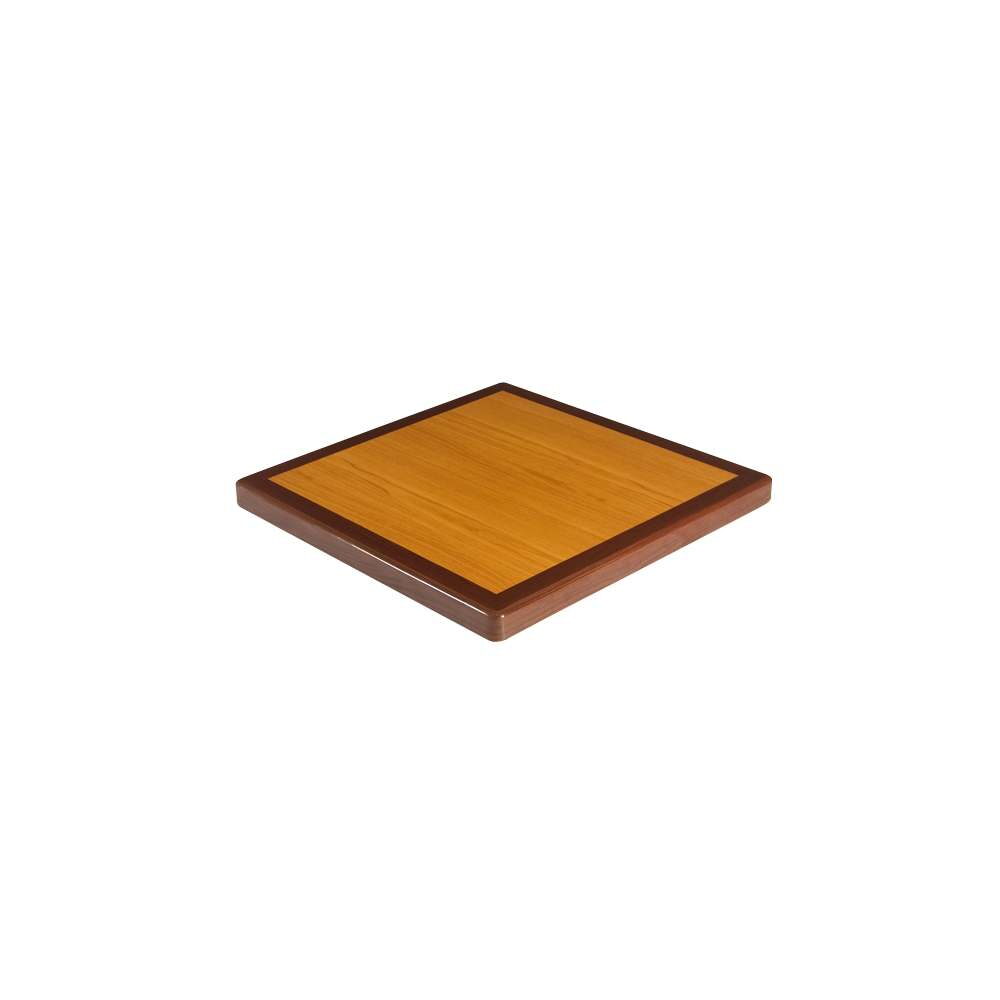 Mahogany and Cherry Resin Table Top