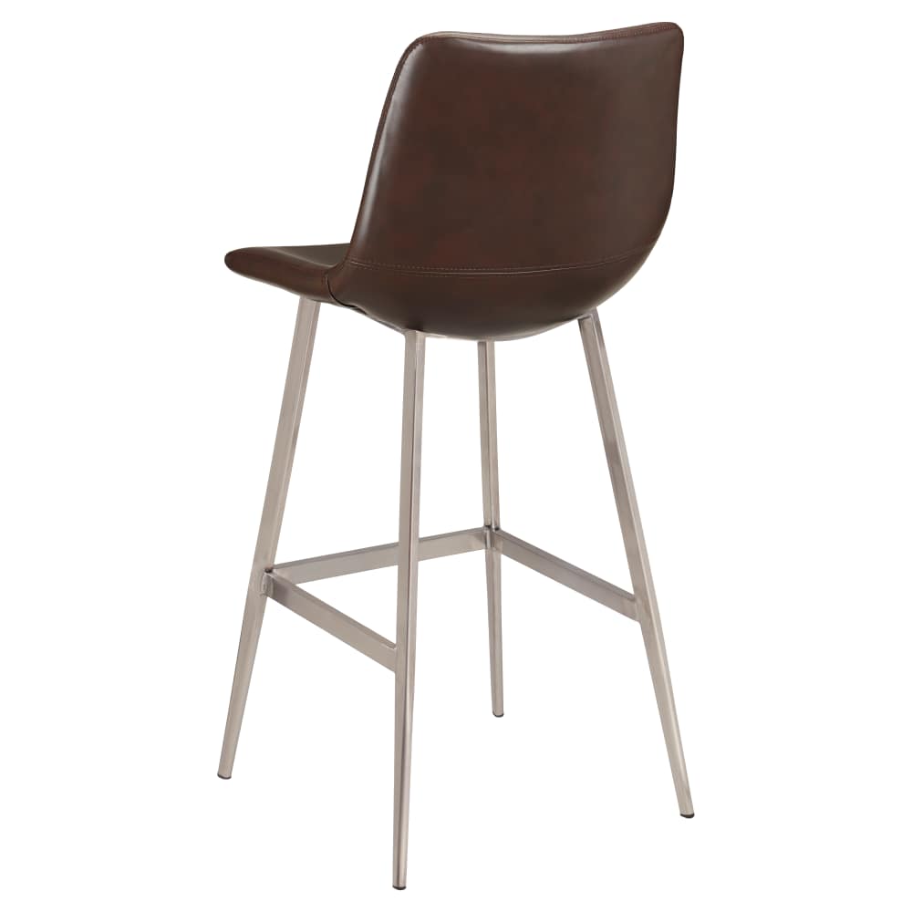 Bar stool selection, Luna metal with clear Coat finish