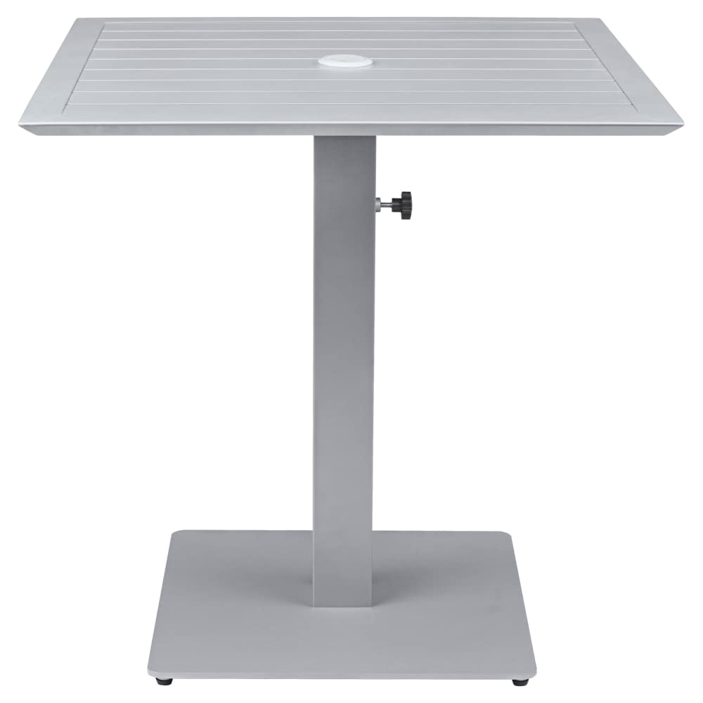 Carlo Outdoor Umbrella Table Base in Titanium Gray, Standard Height