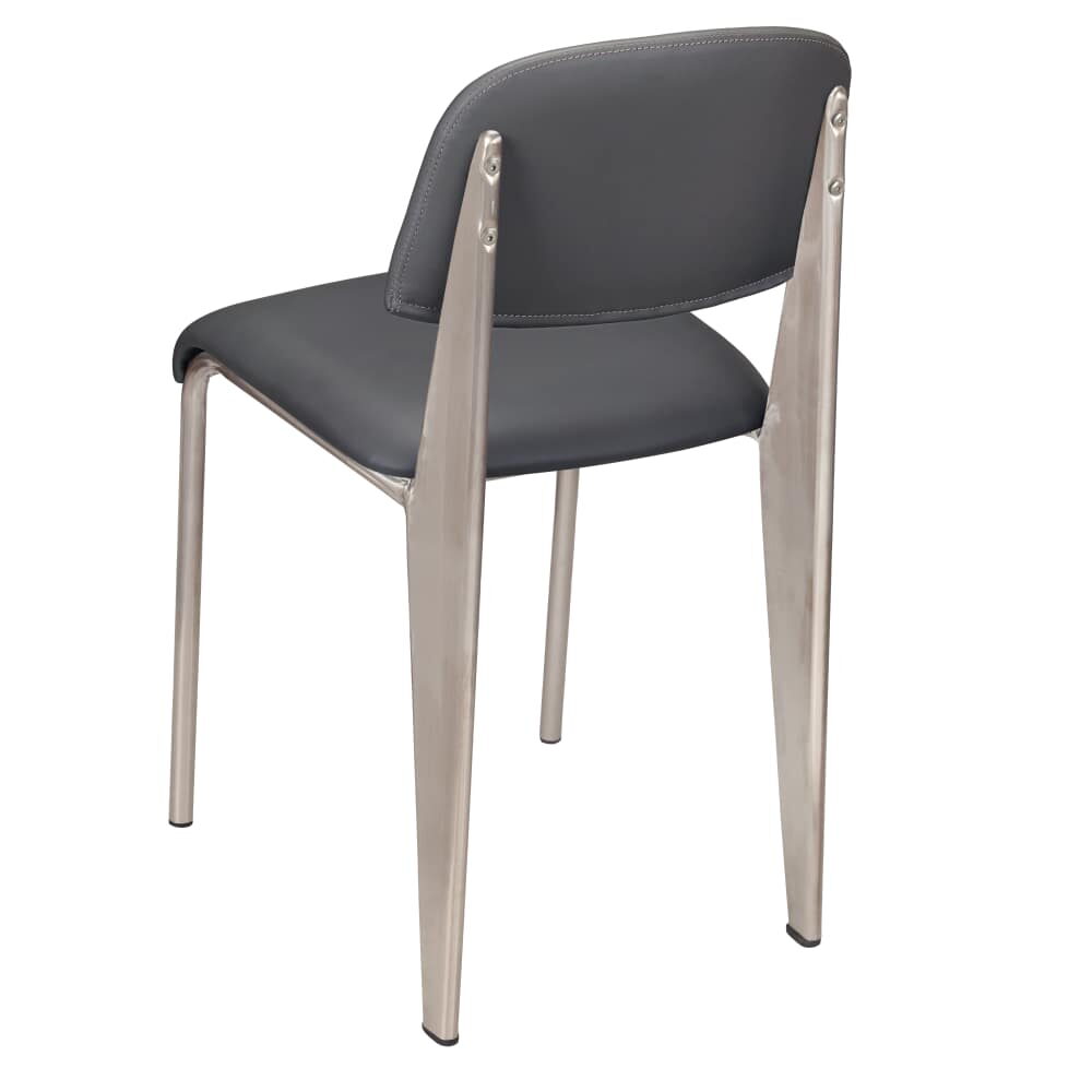 Nico Metal Chair in Clear Coat