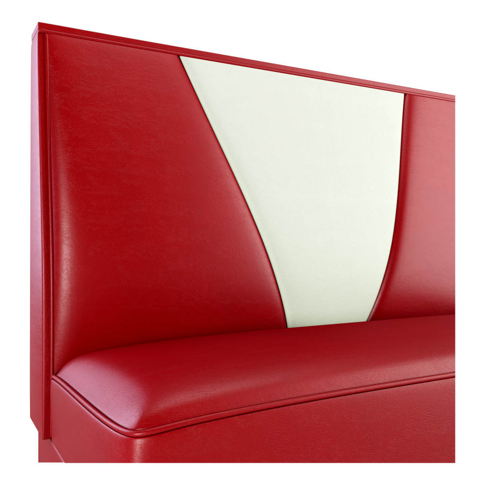 Booth selection, V-Shape back