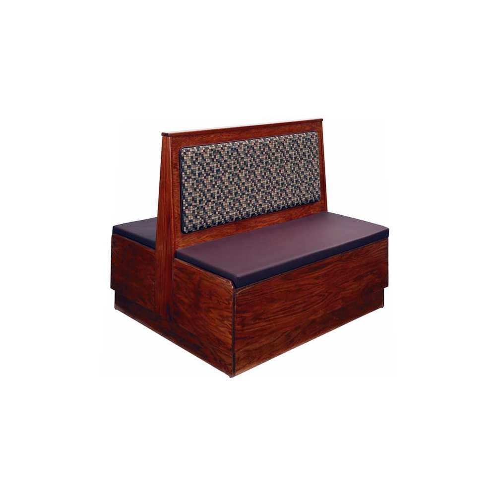 Wood Platform Booth