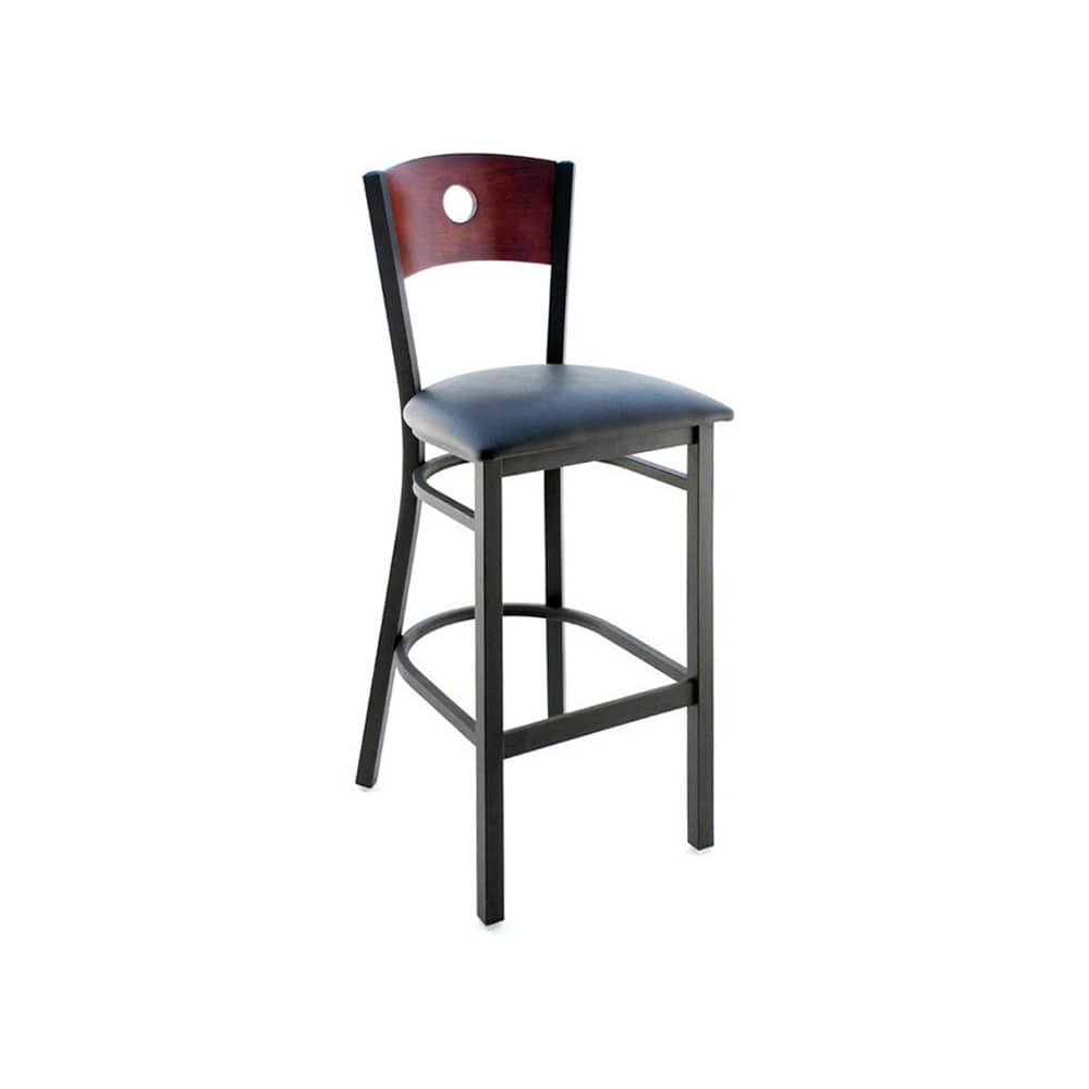Bar stool selection, Interchangeable back metal with Circled back