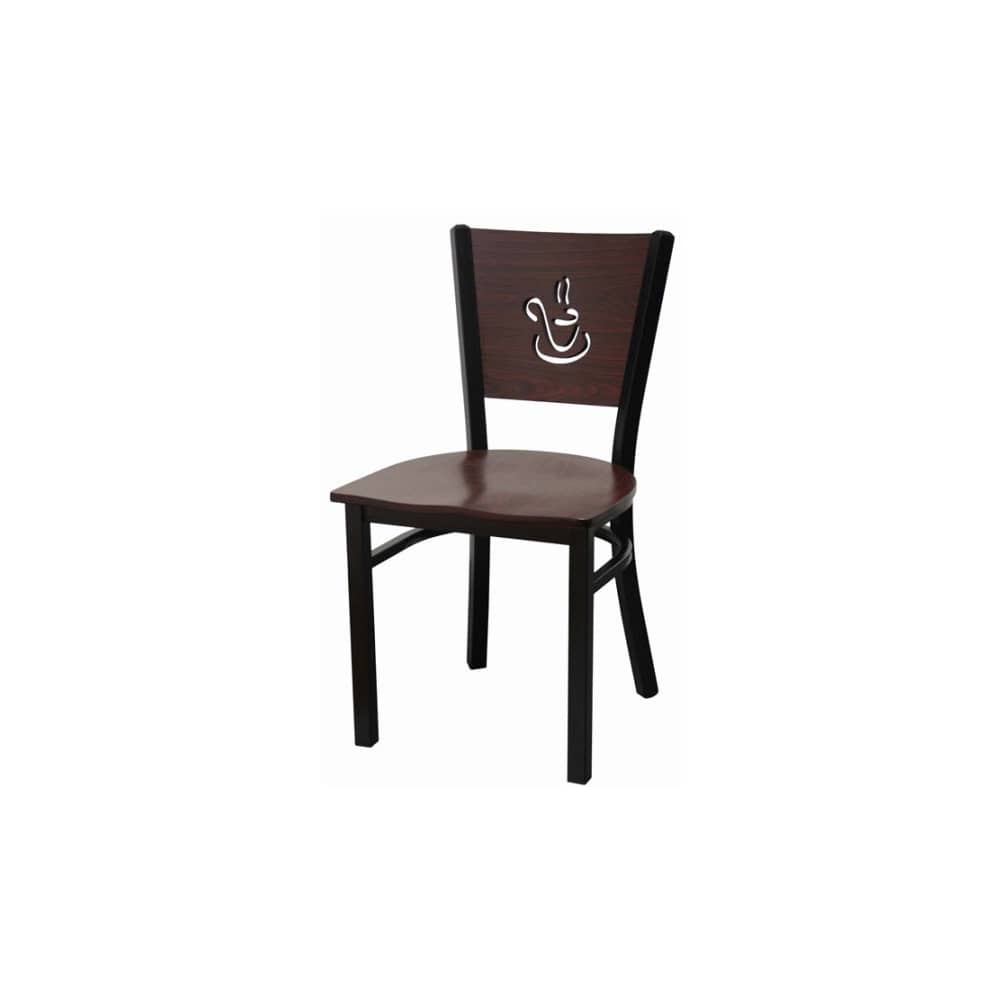 Dining chair selection, Coffee Cup back metal