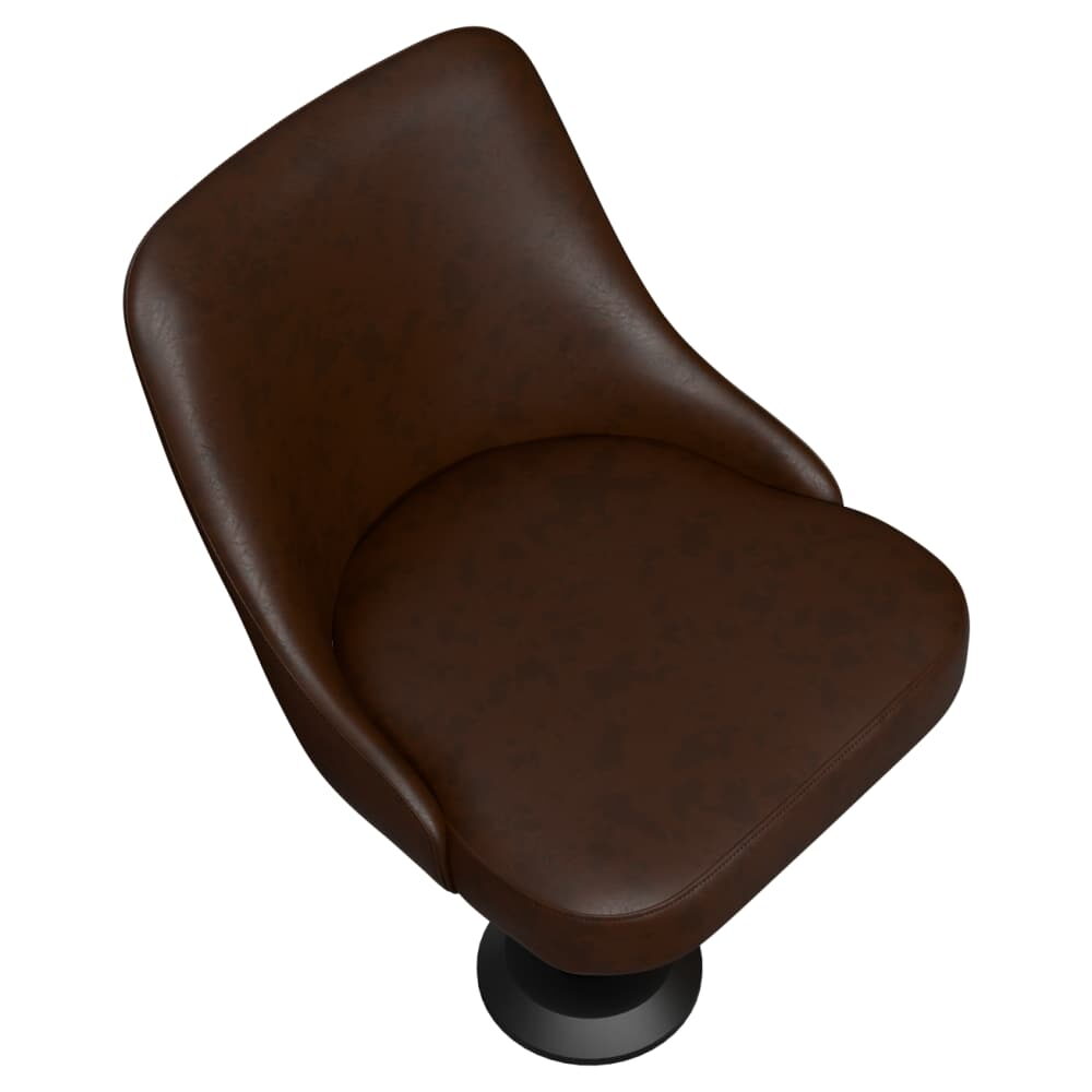 Mauro Bucket Swivel Bolt-Down Chair