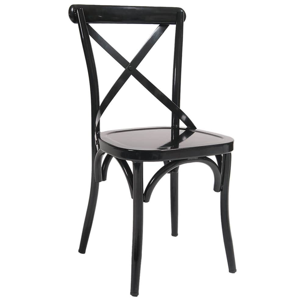 Classic X-Back Metal Chair