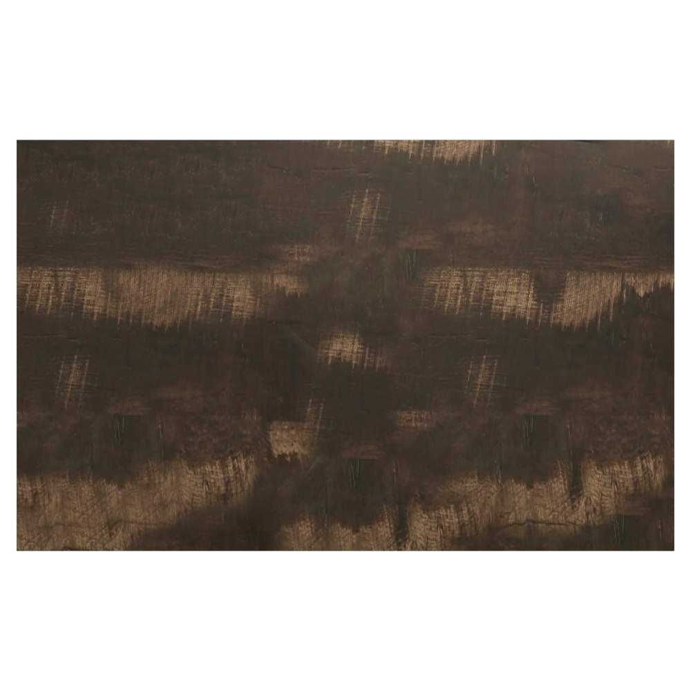 Distressed Dark Walnut Outdoor Resin Table Top with Phenolic Edge