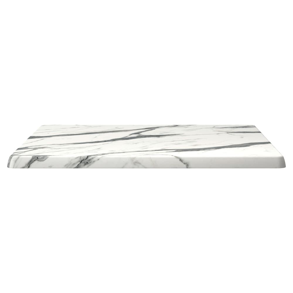 Tabletop selection, Resin in light marble finish