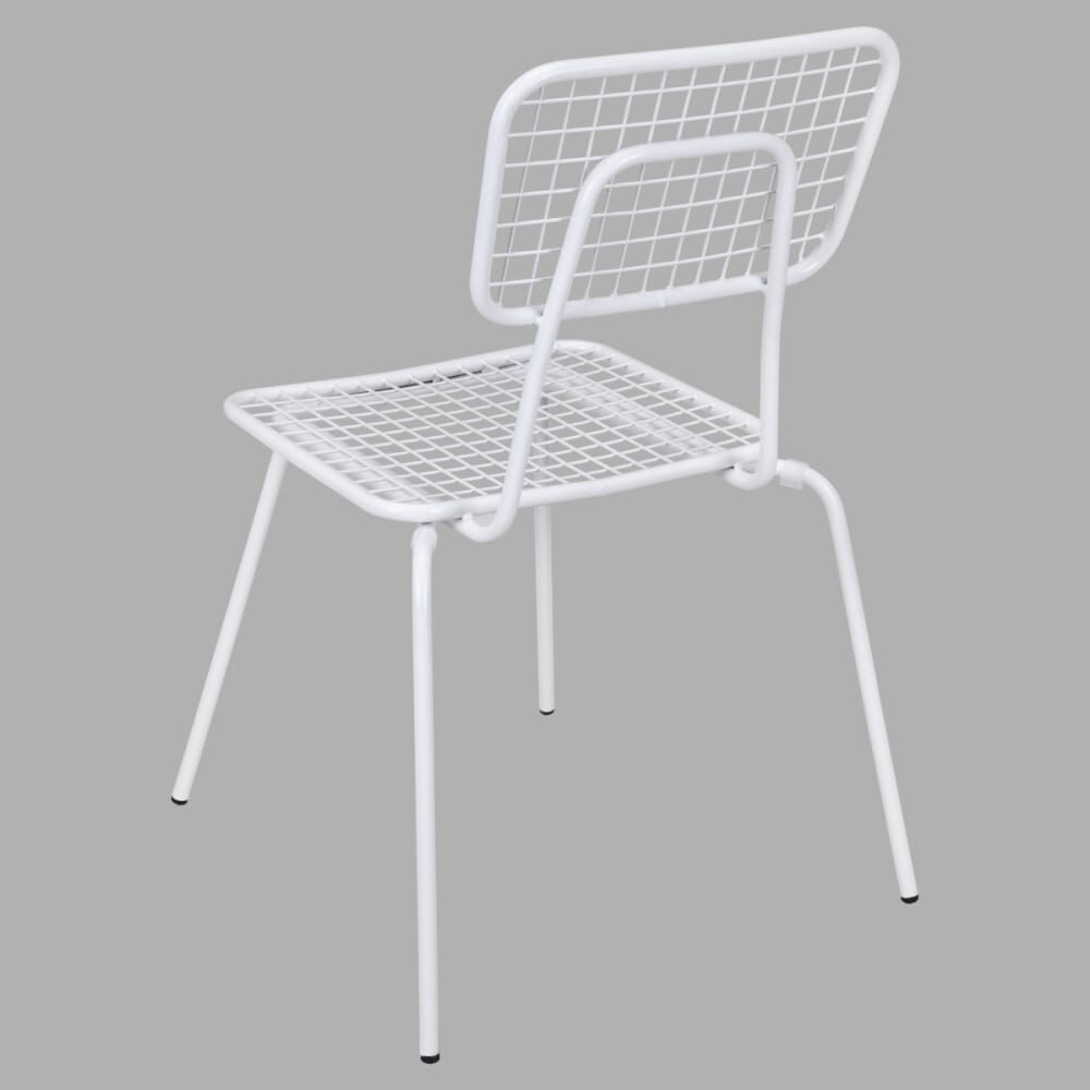 White Ollie Outdoor Chair