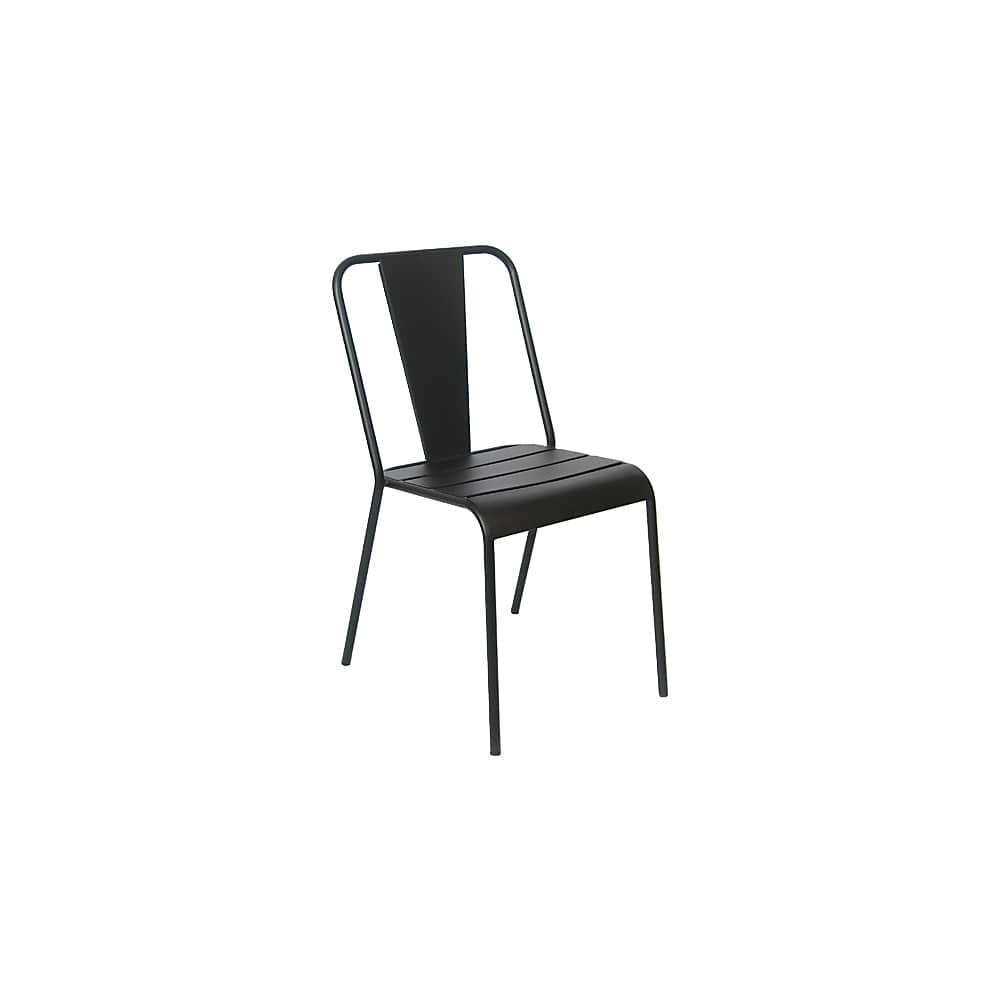 Dining chair selection, Black iron outdoor