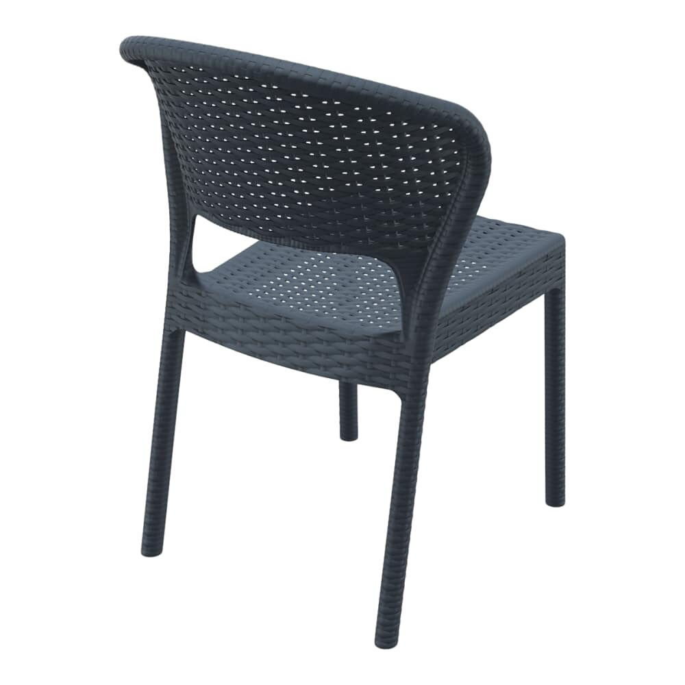Terrace Wicker Look Resin Patio Chair