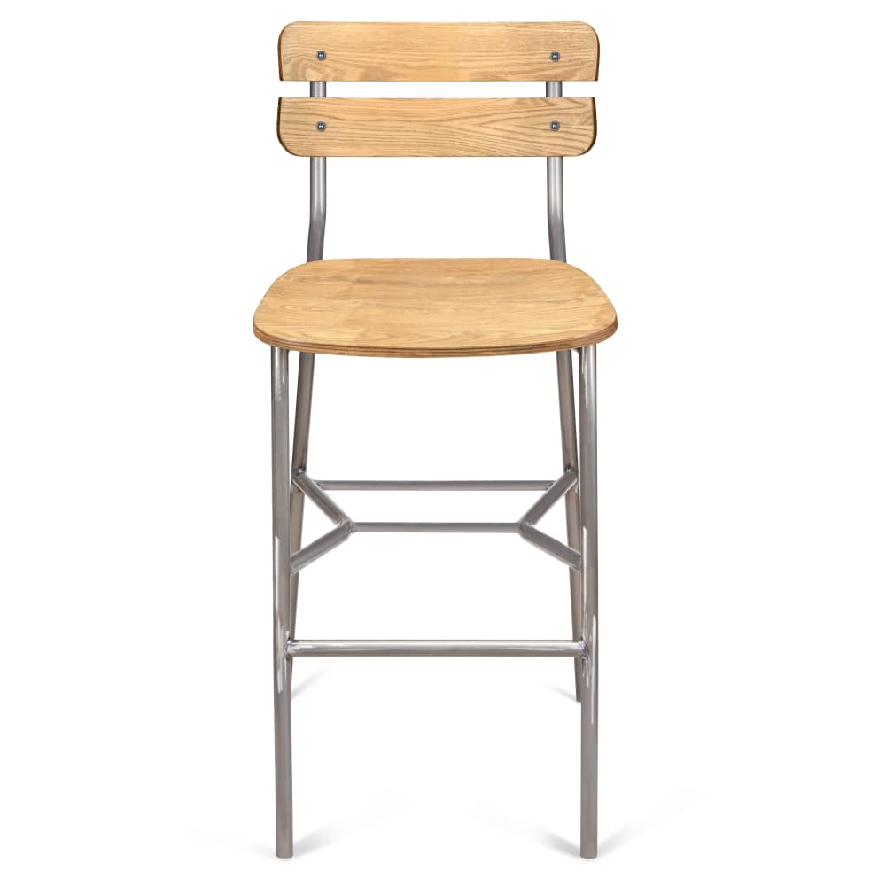 Metal bar stool