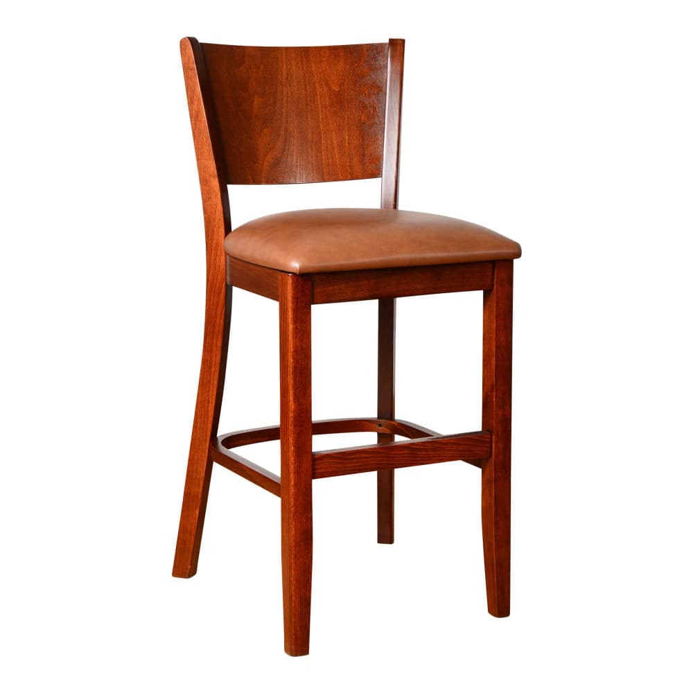 Bar stool selection, Tiffany wood counter stool