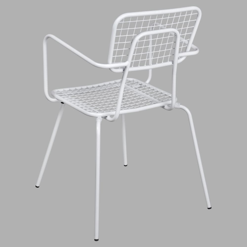 White Ollie Outdoor Armchair