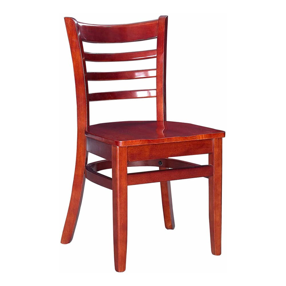 Wood Ladder-Back Chair