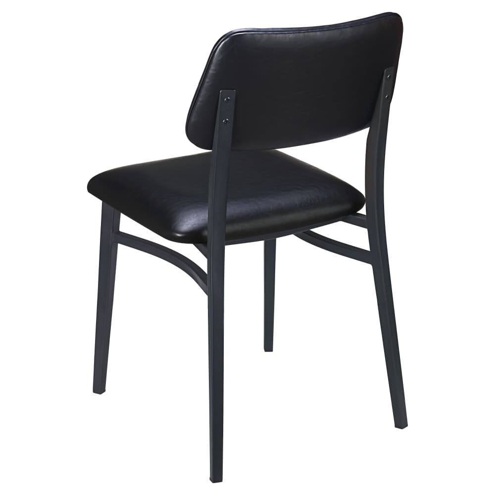 Luca Metal Chair with Padded Back