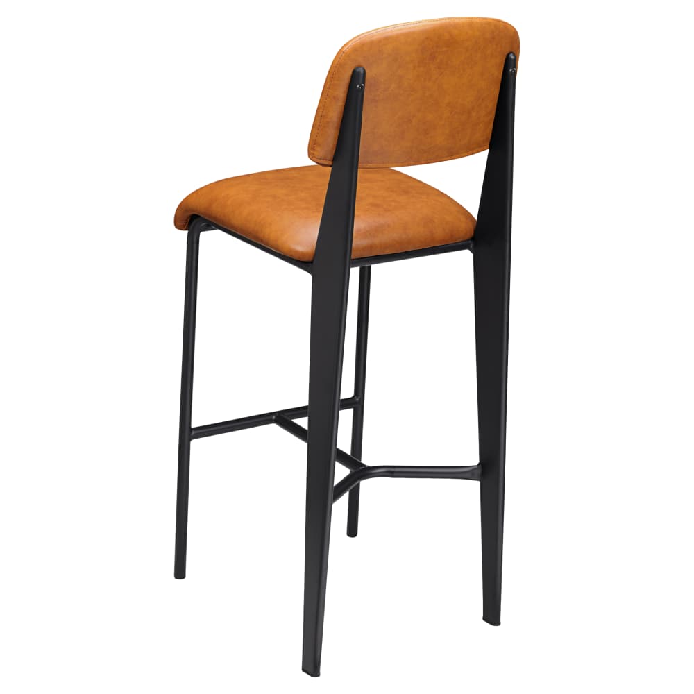 Bar stool selection, Nico padded metal