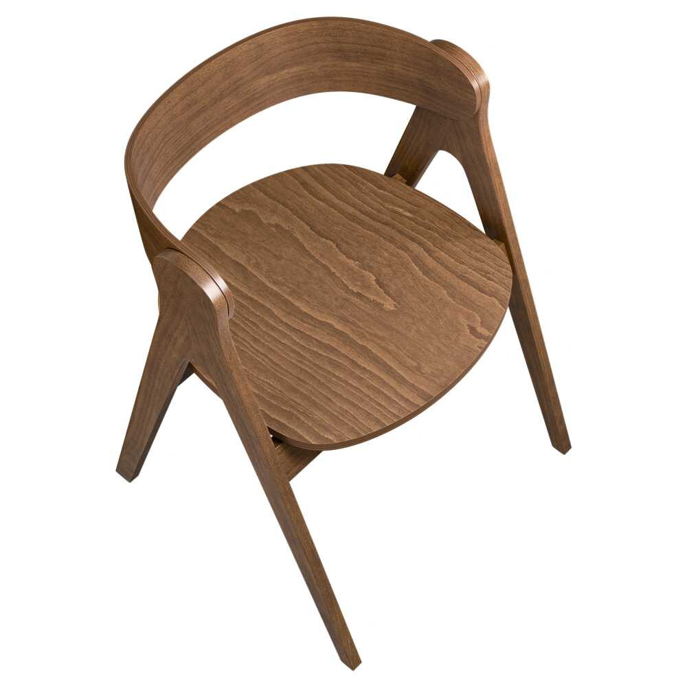 Strand Wood Chair with Wood Back