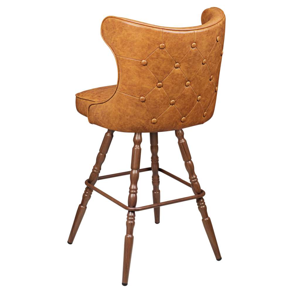 Bar stool selection, Darlo Bucket swivel with Vintage frame