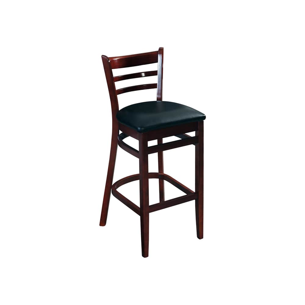 Bar stool selection, Ladder-back wood (FRU-5200-BS)
