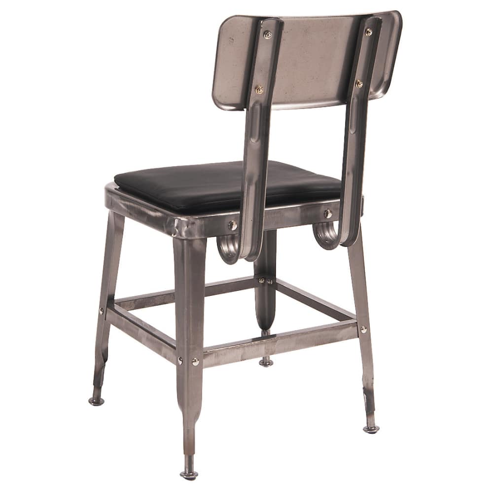 Dining chair selection, Laurie Bistro-Style metal in clear finish