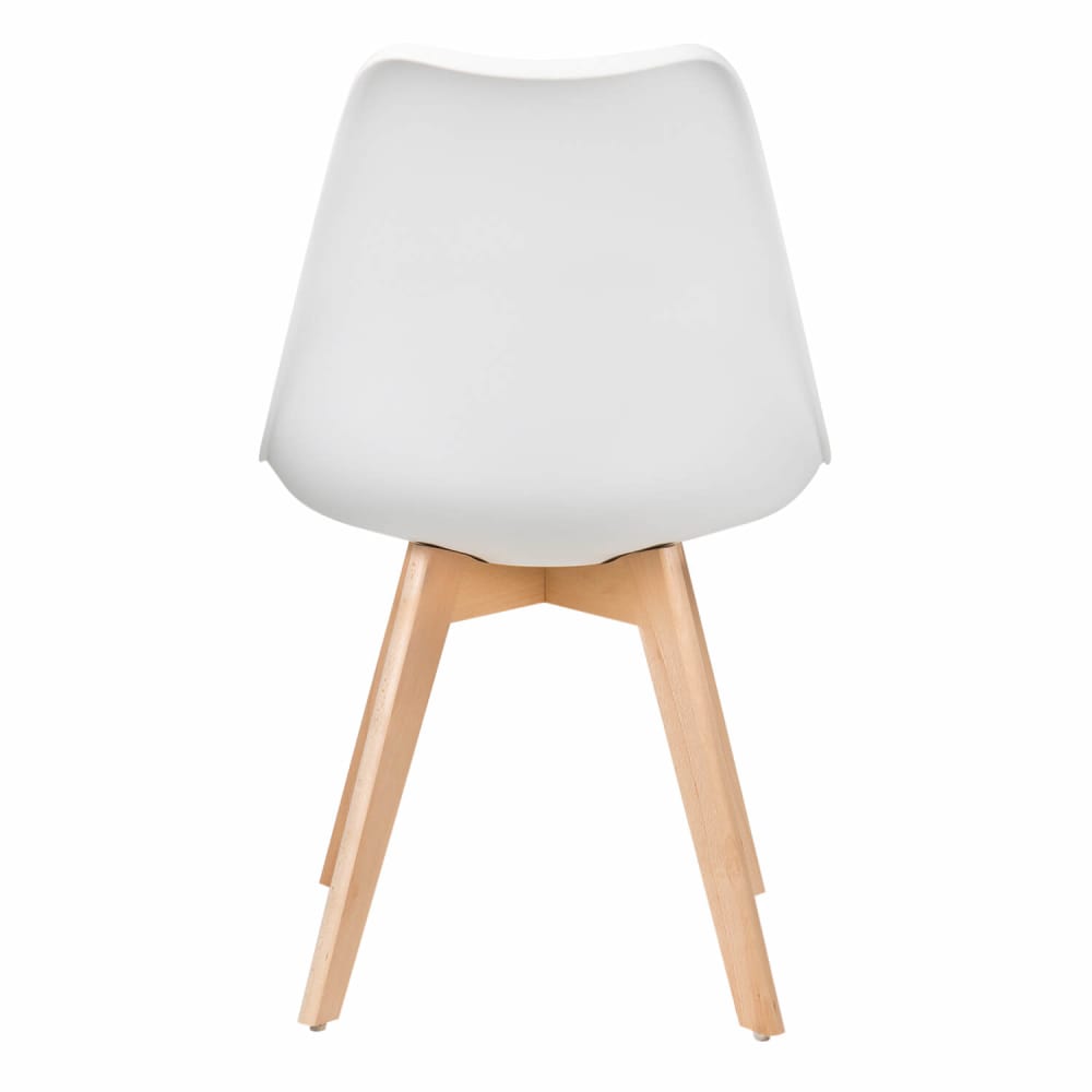 Dining chair selection, Nordic Style wood in white