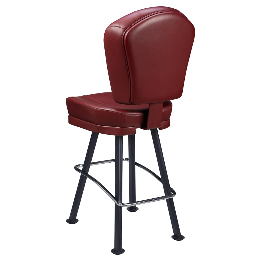 Bar stool selection, Lusso 3-channel Casino Bucket with Arched-Oval frame