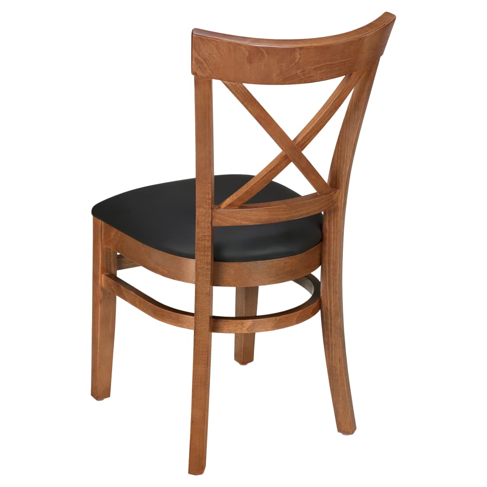 Dining chair selection, Cross-back wood