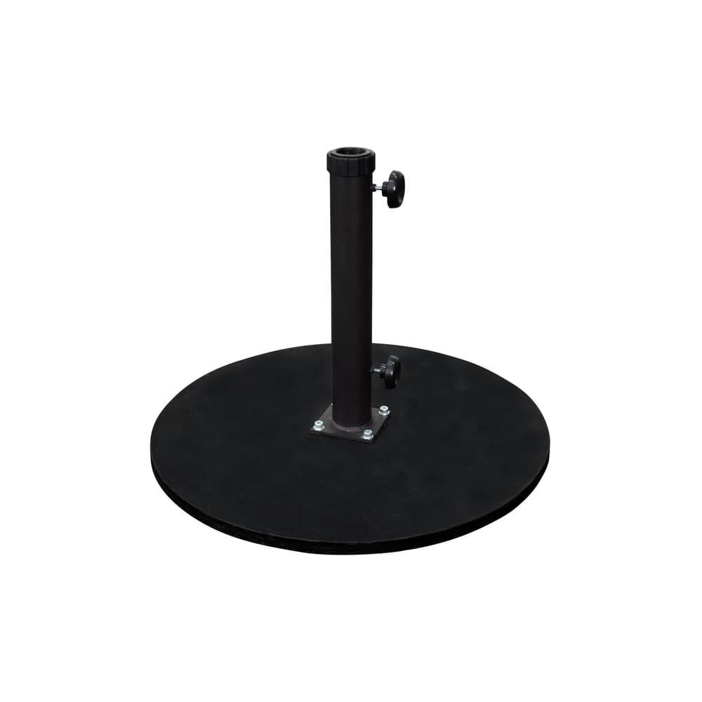 Cast Iron Black Umbrella Base