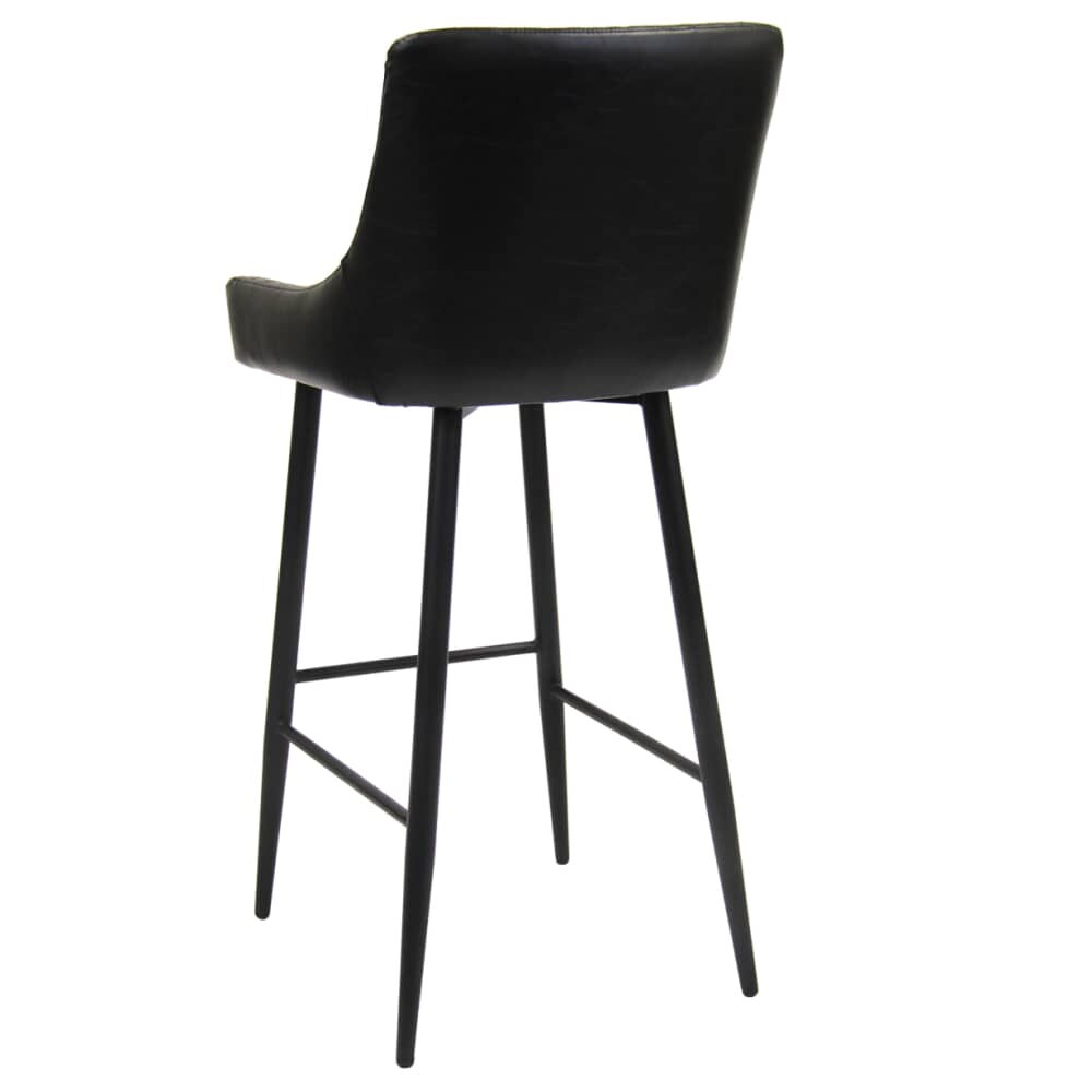 Maal Diamond Stitch Upholstered Bar Stool