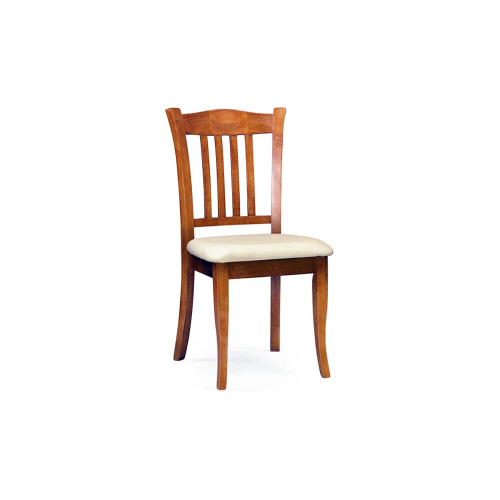 Dining chair selection, Custom vertical slat wood