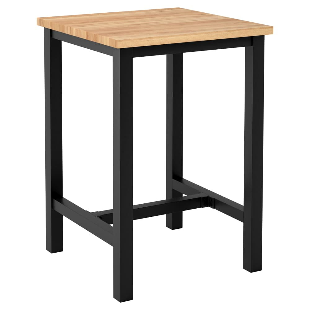 Ottis Bar-Height Table Set in Black Finish