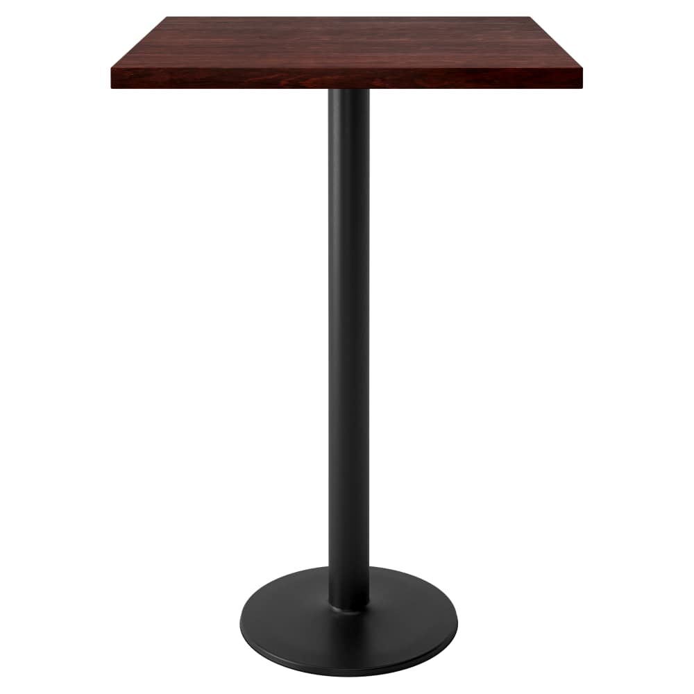 Solid Wood Butcher Block Table, Bar Height